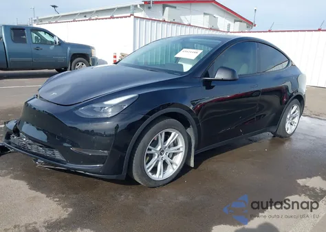 2022 Tesla Model Y Long Range Dual Motor All-Wheel Drive из США, поврежденный, VIN 7SAYGAEE5NF543820